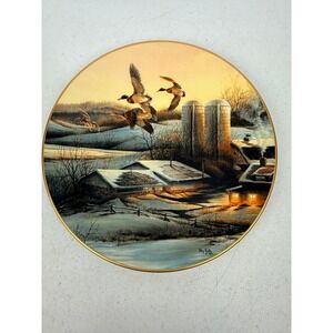 Terry Redlin Evening Company Collector Plate No 13 1992 Hadley